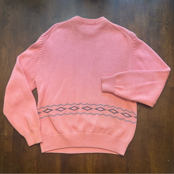 Vintage Eddie Bauer Patterned Sweater Size Medium - Picture 5 of 8